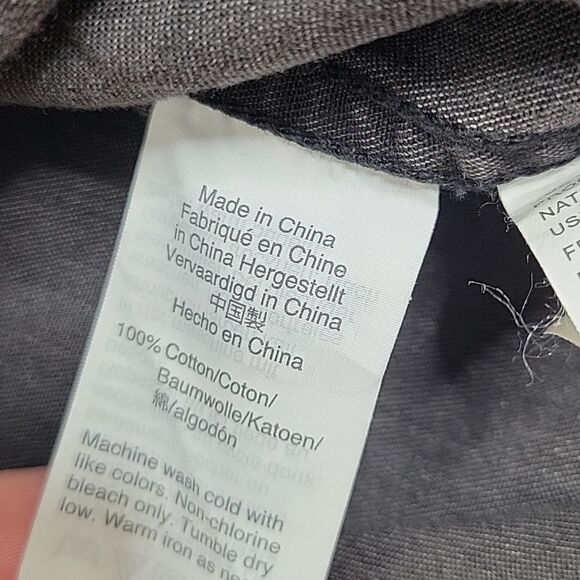 Madewell Gray-Washed Button Down Shirt - Picture 4 of 7